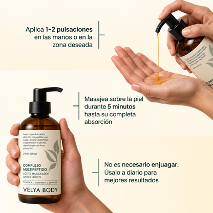 VELYA BODY Aceite de Masaje Anticelulítico